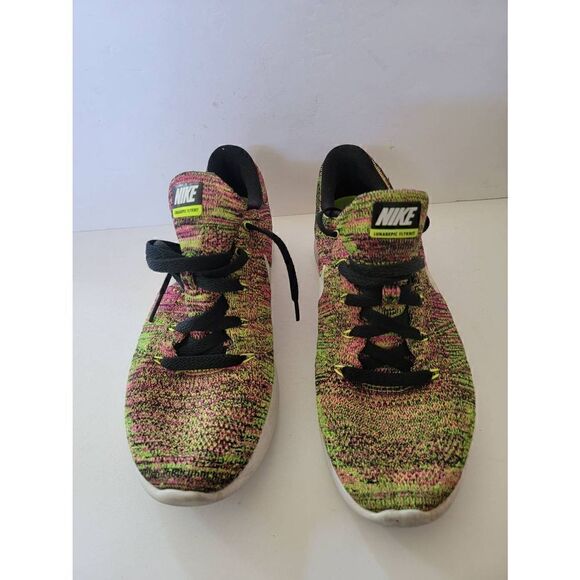 Nike Lunarepic Women's Multicolor Fly Knit Lace Up Athletic Shoes Size 7.5 - Picture 1 of 7